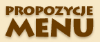 propozycje menu